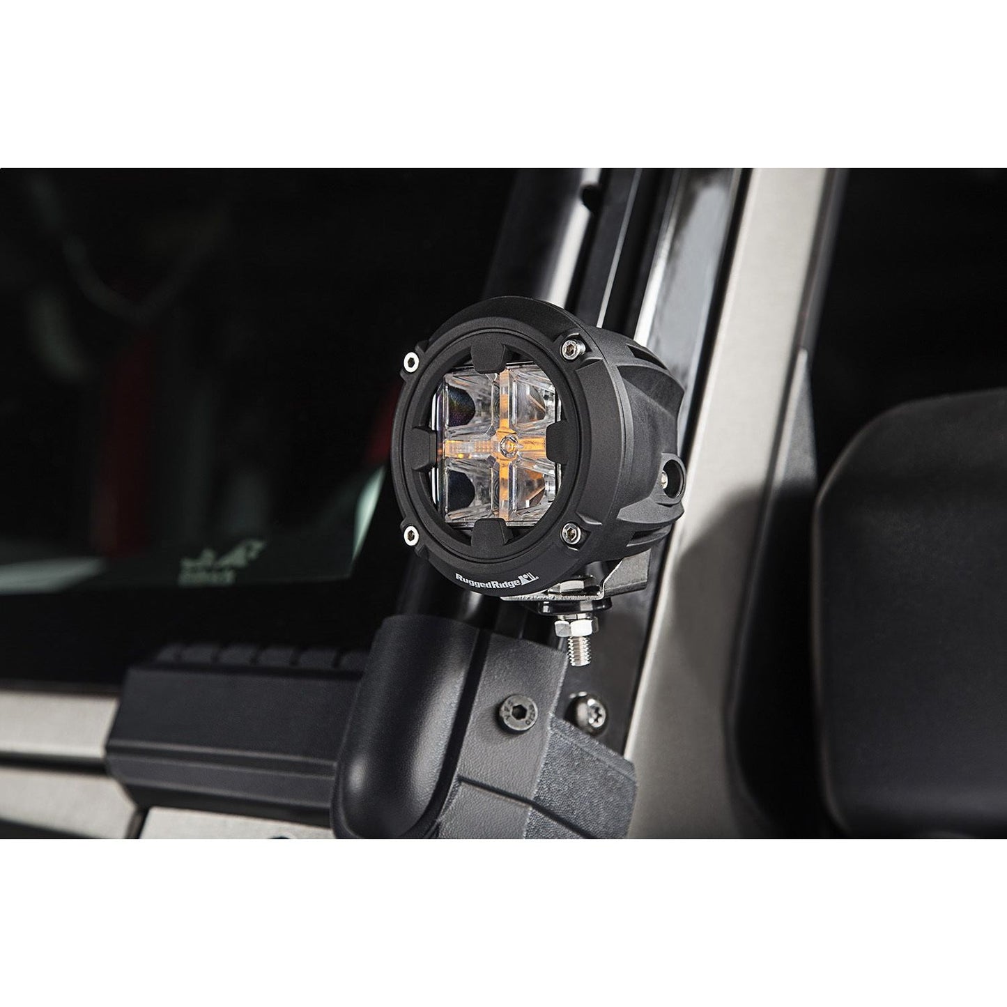 RUGGED RIDGE | 15209.31 | Round Led Light 3.5In, Combo High/Low Beam