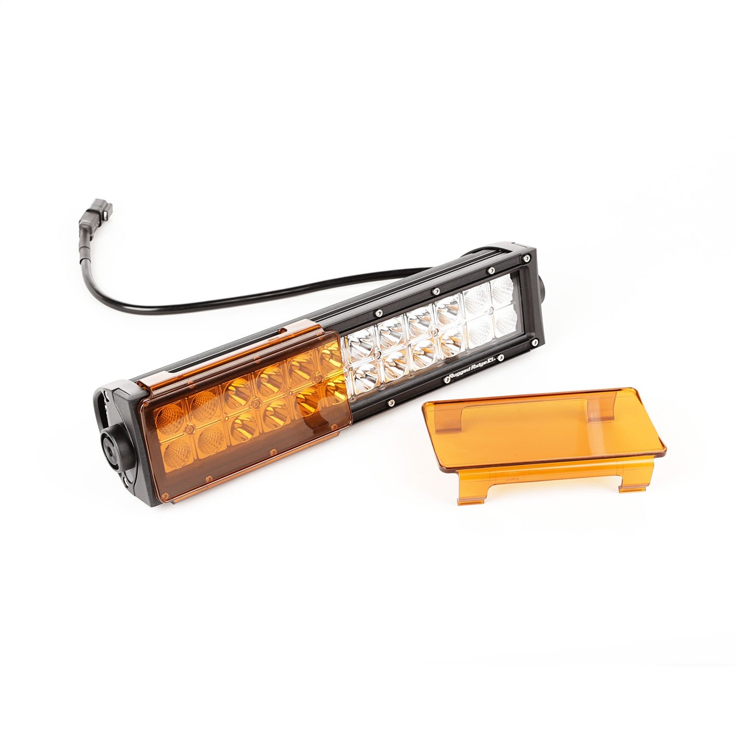 RUGGED RIDGE | 15210.45 | 6 Inch Led Light Cover, Pair, Amber