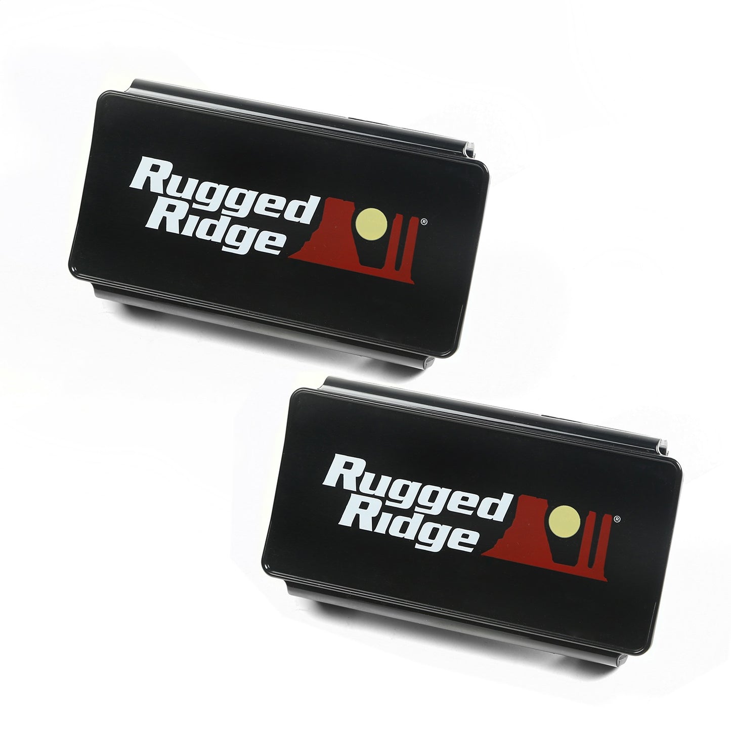 RUGGED RIDGE | 15210.47 | Led Light Cover Kit 6 Inch Black