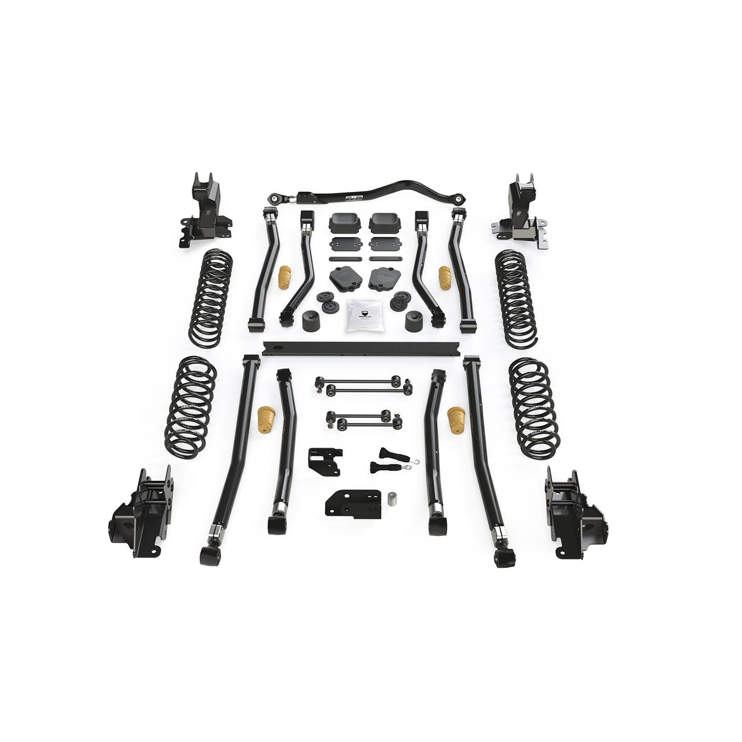 TeraFlex | 18-Up Wrangler JL 4 Door 3.5 Inch Alpine CT3 Long Arm Suspension System No Shocks TeraFlex | 1523300
