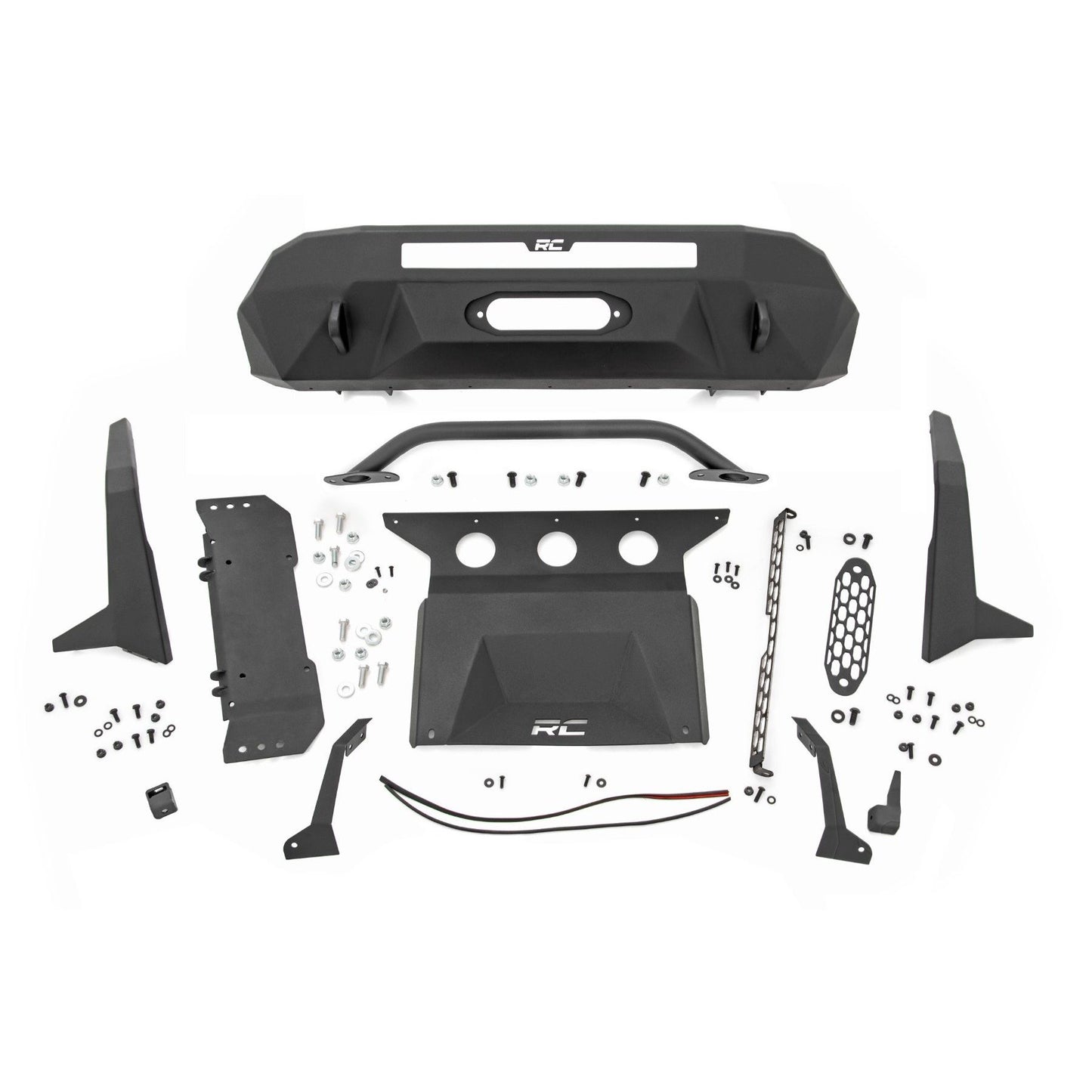ROUGH COUNTRY Front Bumper | |High Clearance | Hybrid | Toyota Tacoma 2WD/4WD (2016-2023) | 10713