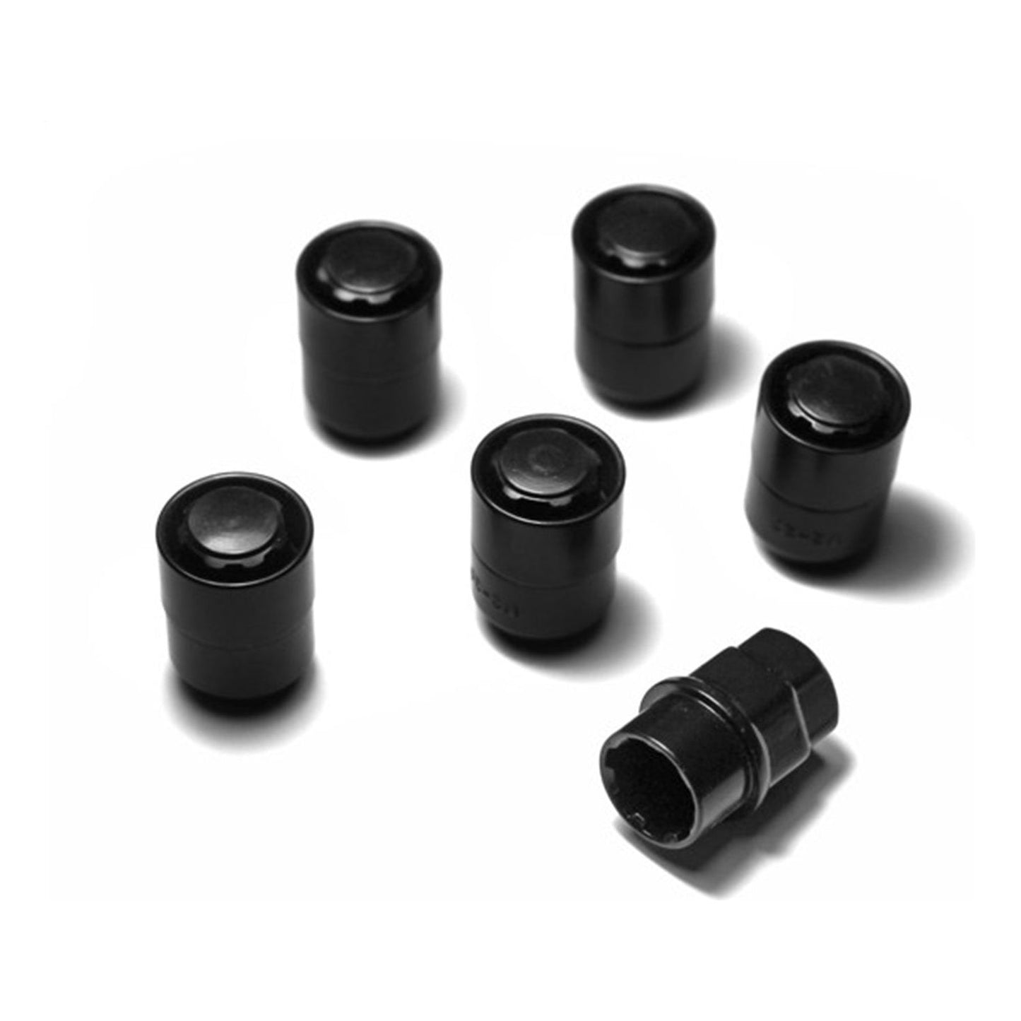 RUGGED RIDGE | 16715.21 | Five Piece Wheel Lock Set 1/2 -20 Thread Black
