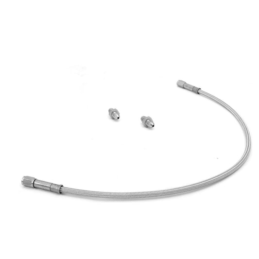 RUGGED RIDGE | 16735.02 | Rear Brake Hose,Braided Stainless Steel,66-73 Jeep Cj Models