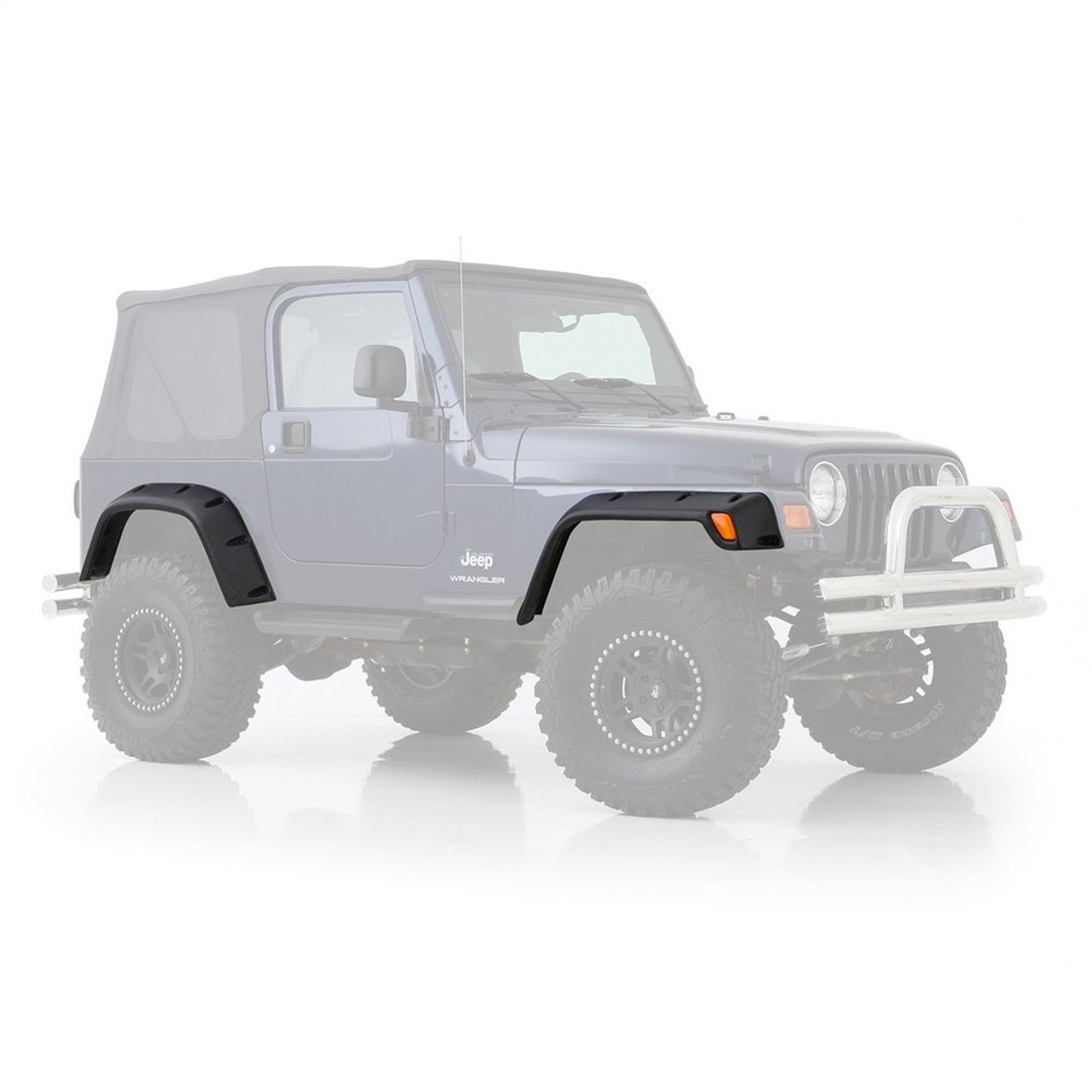 Smittybilt Fender Flare Set Front And Rear 6 in. Wide I 17190
