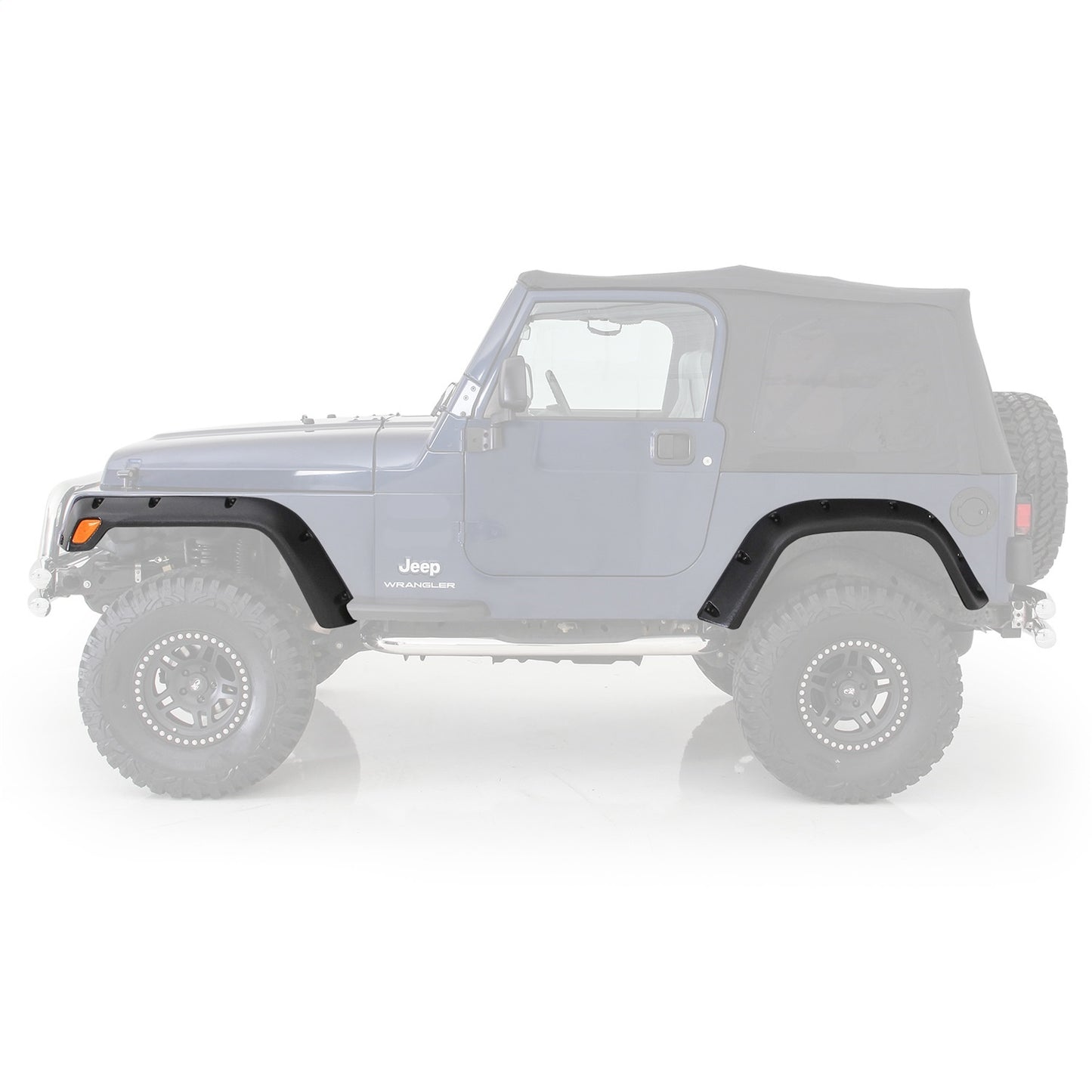 Smittybilt Fender Flare Set Front And Rear 6 in. Wide I 17190