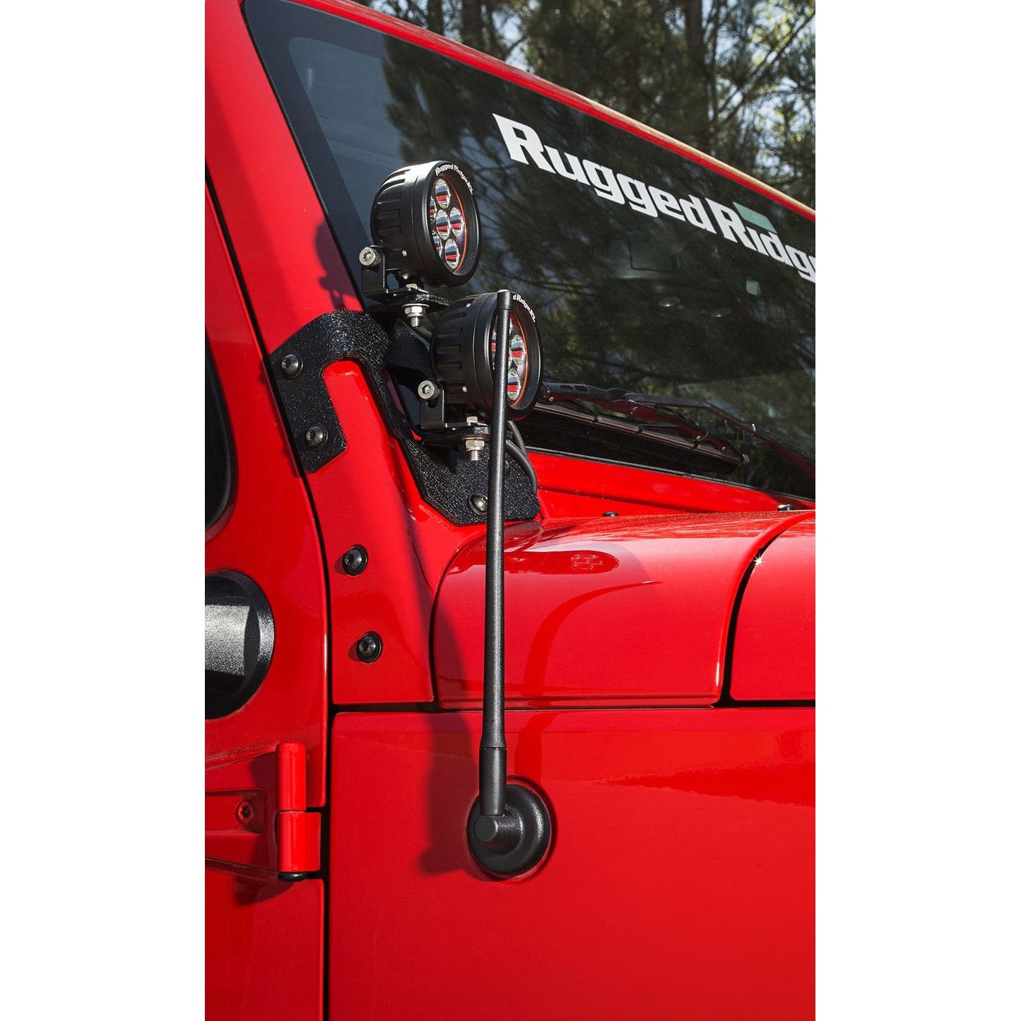 RUGGED RIDGE | 17212.1 | Antenna, Reflex, 13-Inch, 07-17 Jeep Wrangler Jk