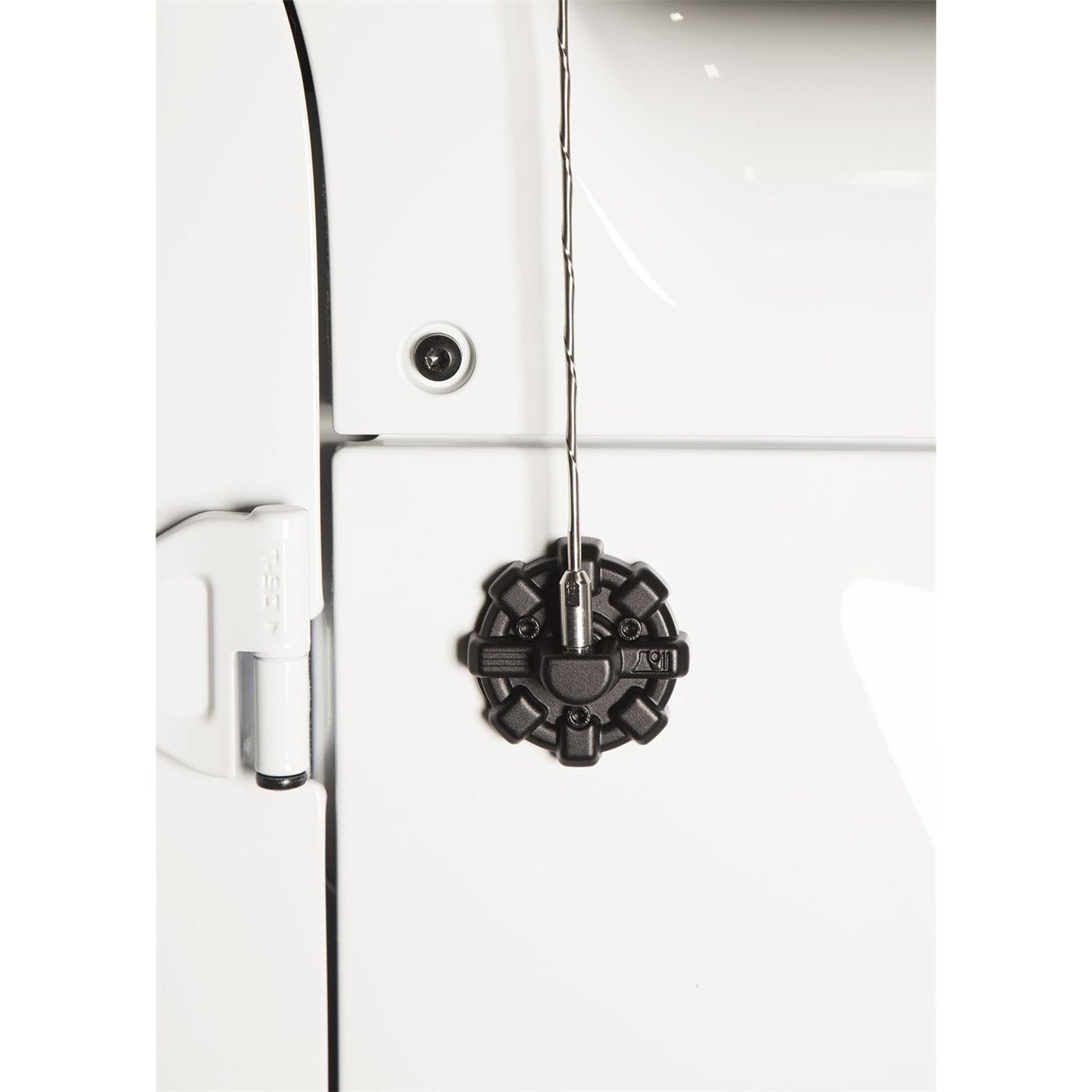 RUGGED RIDGE | 17212.13 | Elite Antenna Base, Black, 07-18 Jeep Wrangler Jk/Jl
