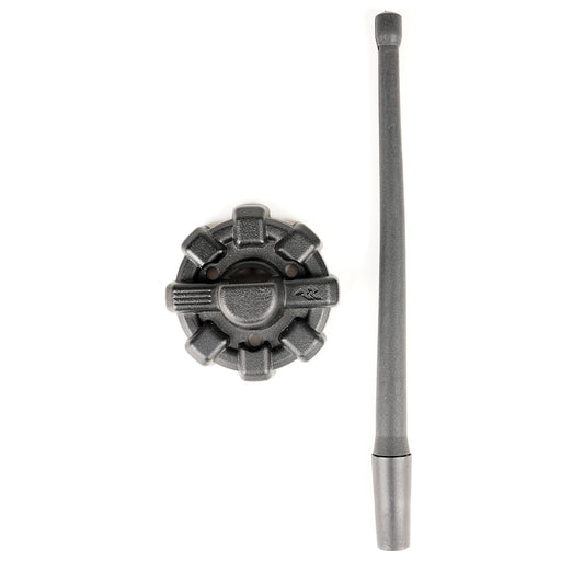 RUGGED RIDGE | 17212.42 | 9" Reflex Antenna With Base; 07-20 Jeep Wrangler & Gladiator Jk/Jl/Jt