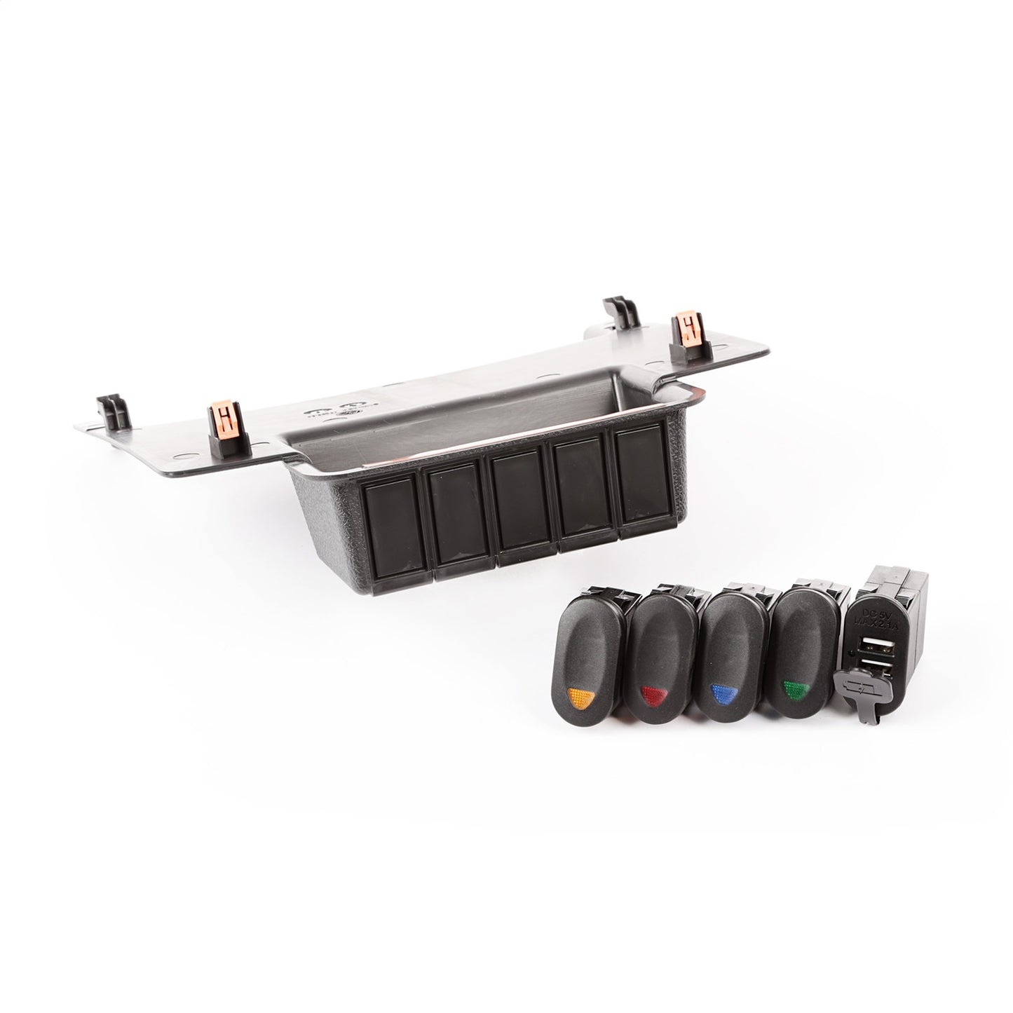 RUGGED RIDGE | 17235.84 | Lower Switch Panel Kit, 11-18 Jeep Wrangler Jk/Jku