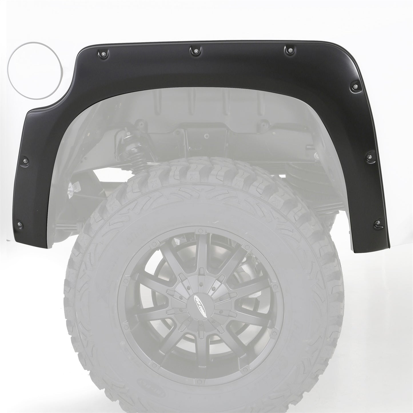 Smittybilt M1 Fender Flare Bolt On Front And Rear Paintable I 17591