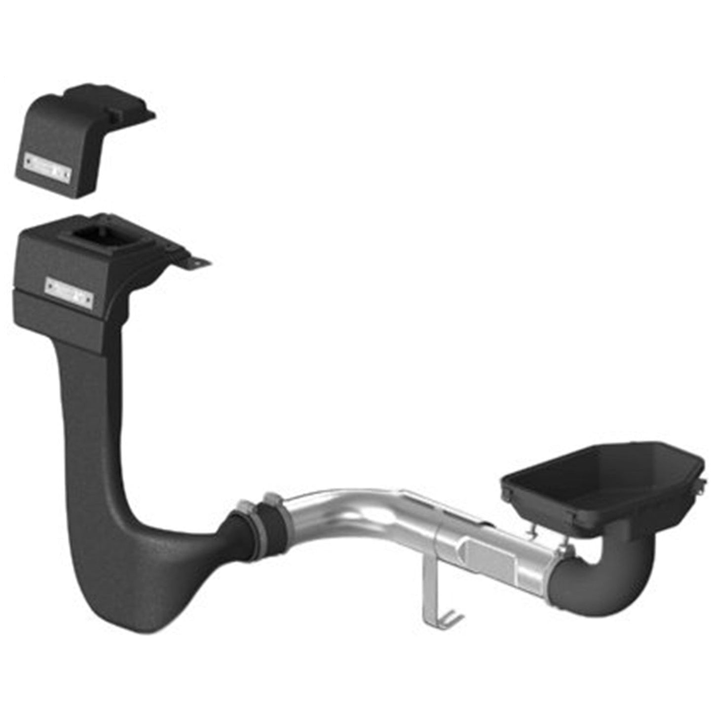 RUGGED RIDGE | 17756.06 | Xhd Low Mount Snorkel Kit, 07-11 Jeep Wrangler (Jk)