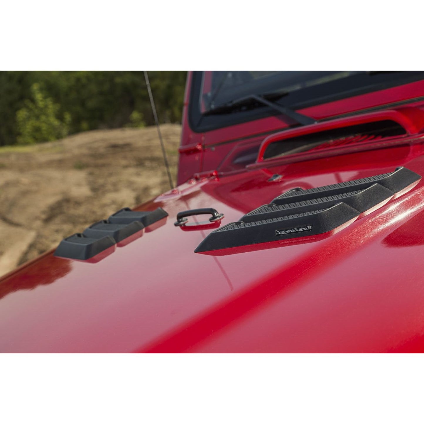 RUGGED RIDGE | 17759.09 | 97-16 Wrangler Performance Vented Hood Insert