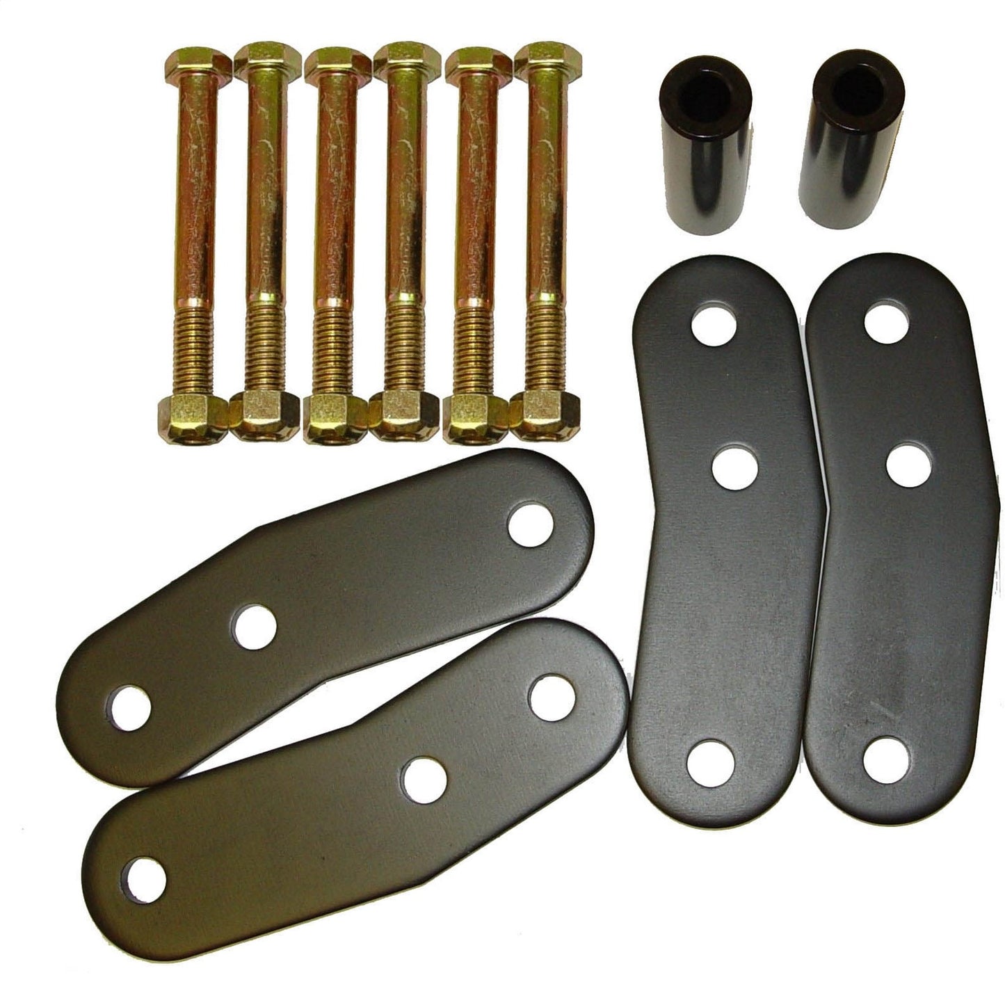 RUGGED RIDGE | 18265.17 | Heavy Duty Shackle Pair,87-95 Yj Rear,Non-Greasable Without Bushings(Adds 1In Li