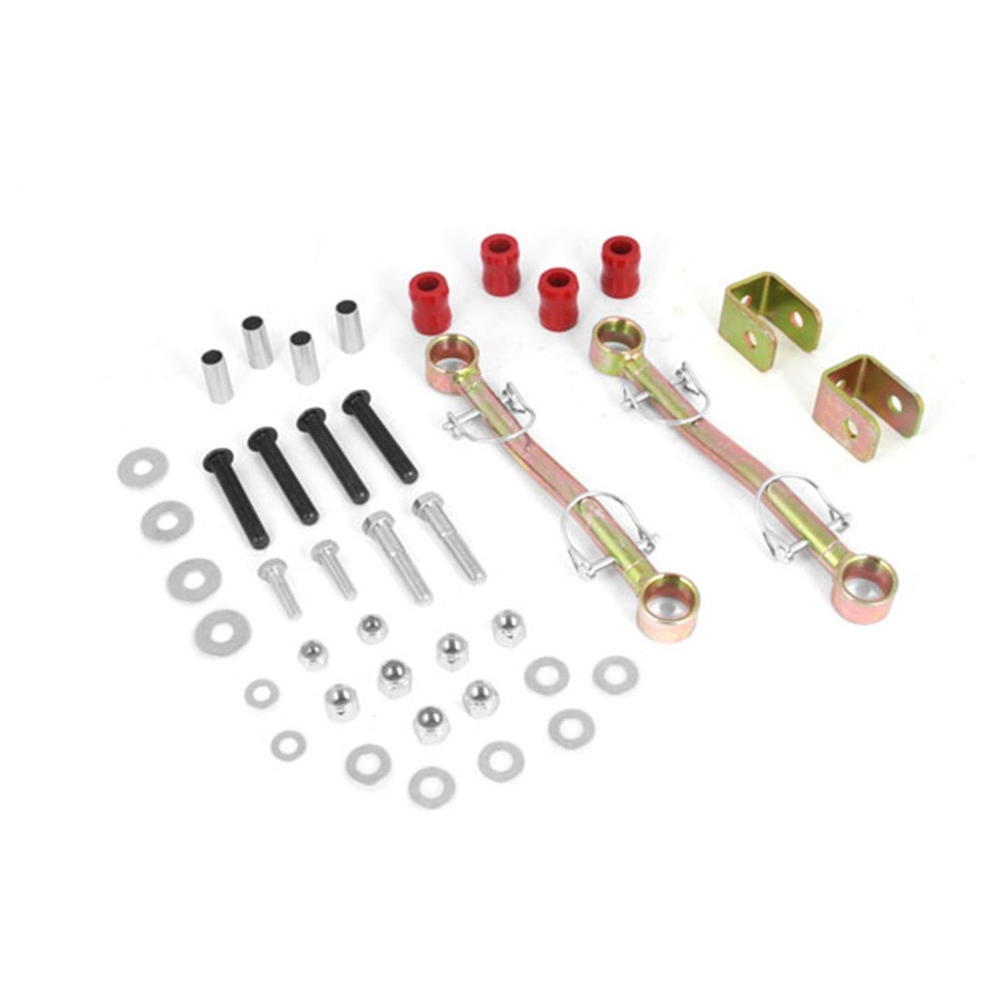 RUGGED RIDGE | 18320.01 | Front Sway Bar End Links, 4 Inch Lift, 97-06 Jeep Wrangler (Tj)