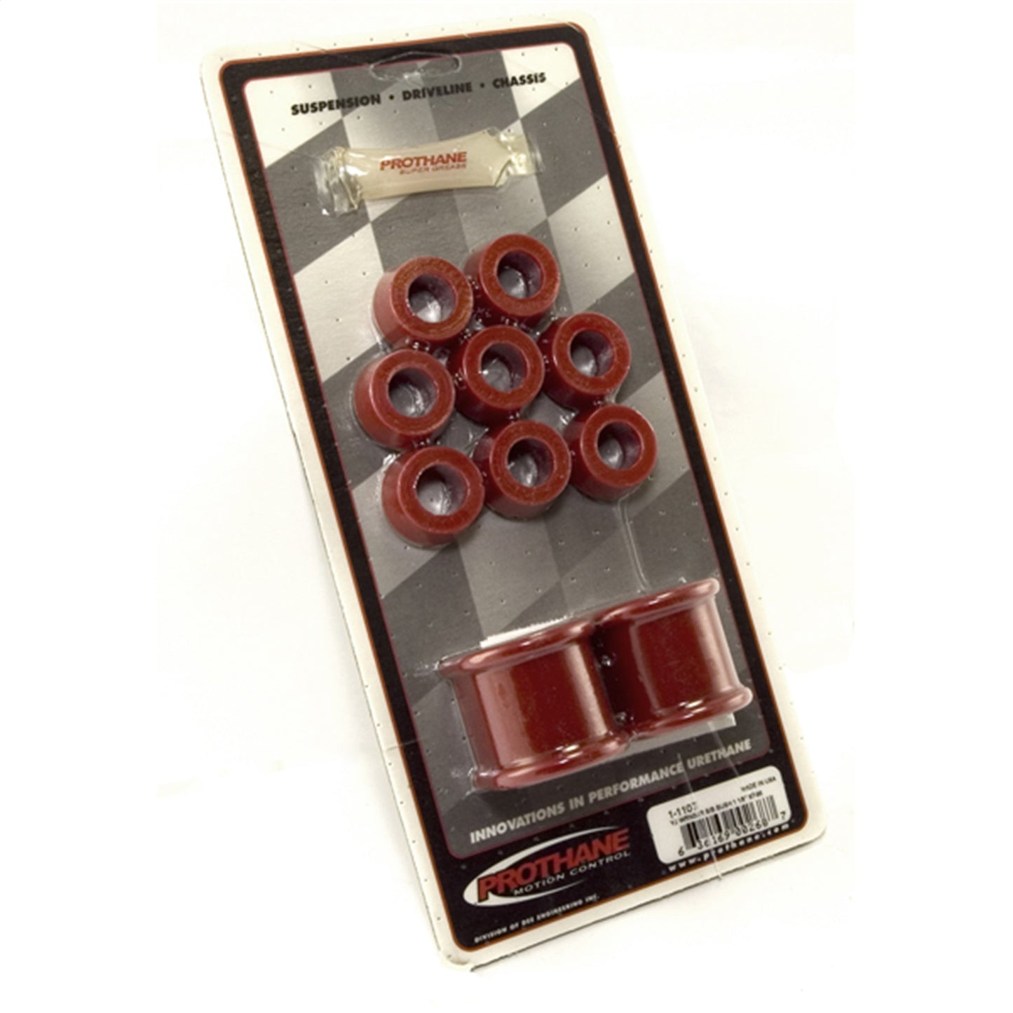 RUGGED RIDGE | 18367.07 | Front Swaybar Bushing Kit, Red, 1-1/8-Inches, 87-95 Jeep Wrangler (Yj)