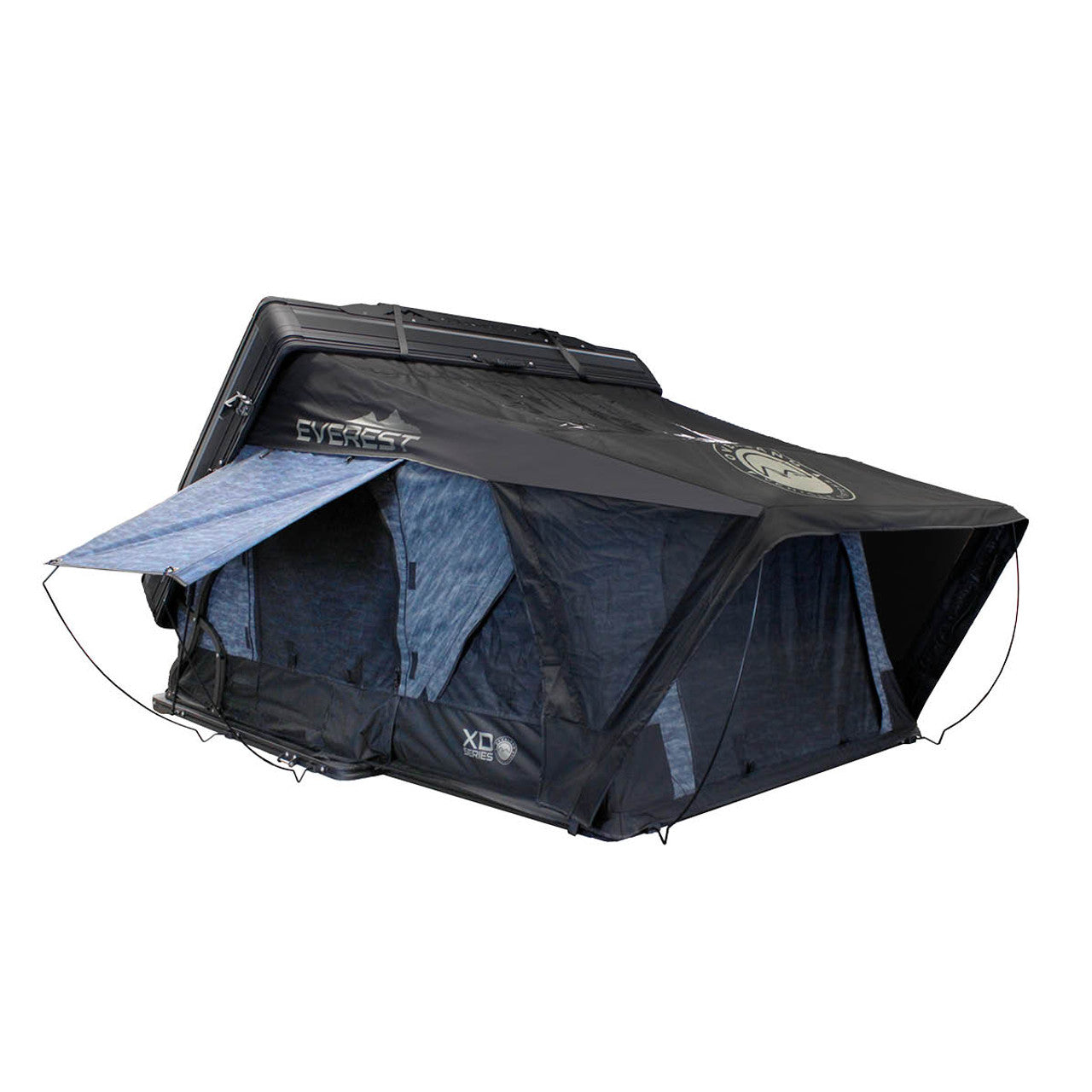 Overland Vehicle Systems XD Everest Cantilever Aluminum Roof Top Tent - Grey Body & Black Rainfly 18489902