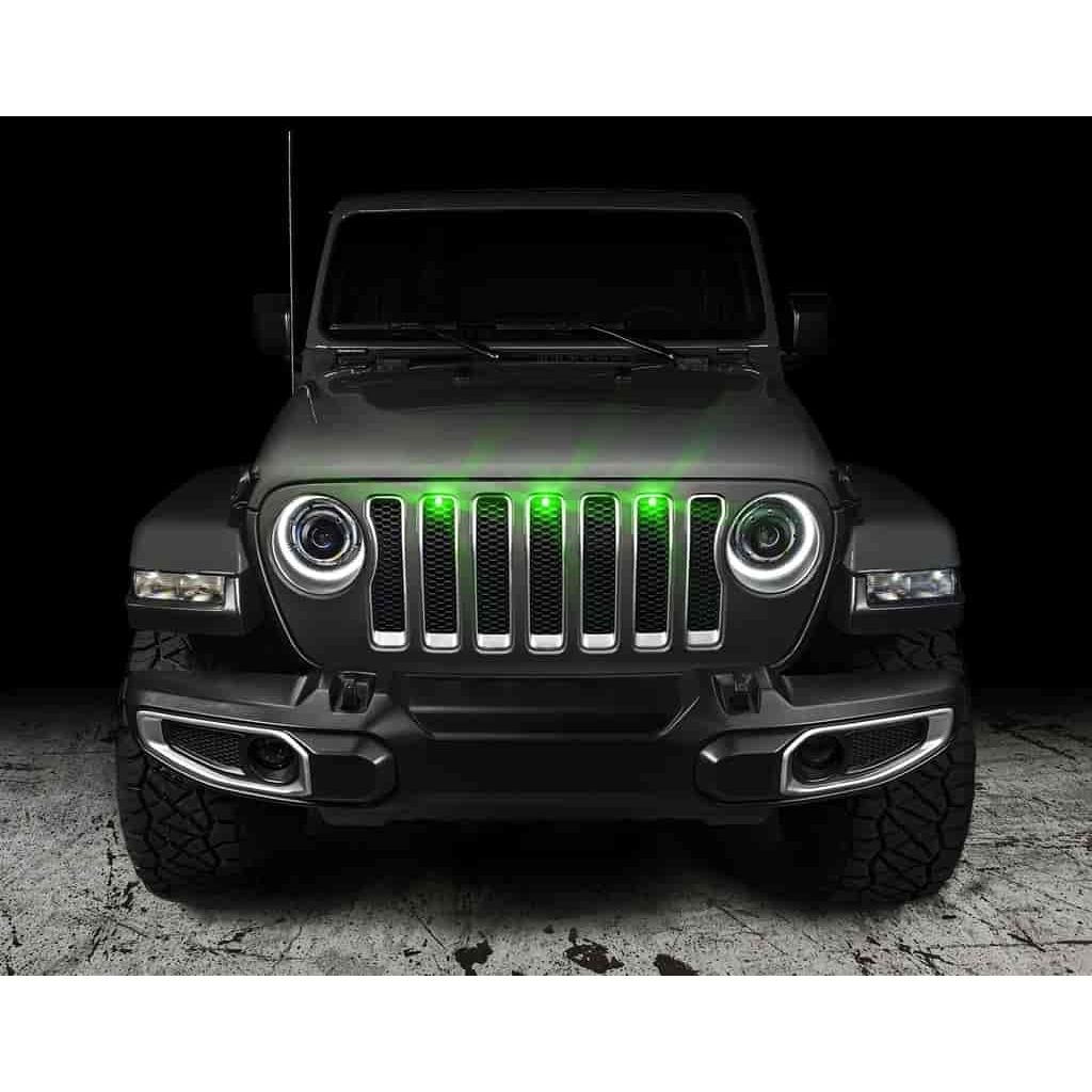 ORACLE Lighting Pre-Runner Style LED Grill Light Kit for Jeep Wrangler JL / Gladiator JT (Select color)