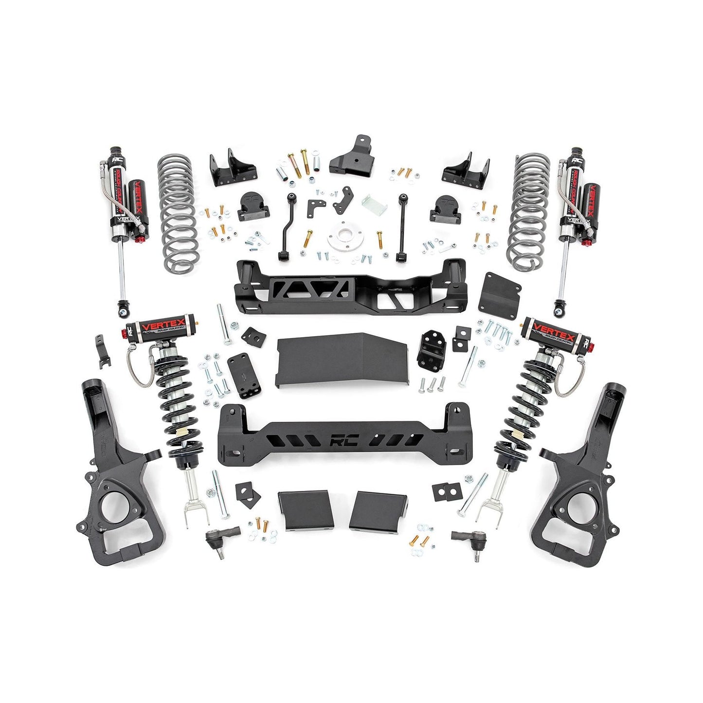 Rough Country Vertex Shocks & Rear Variable Rate Coils 6 Inch Lift Kit I 33950