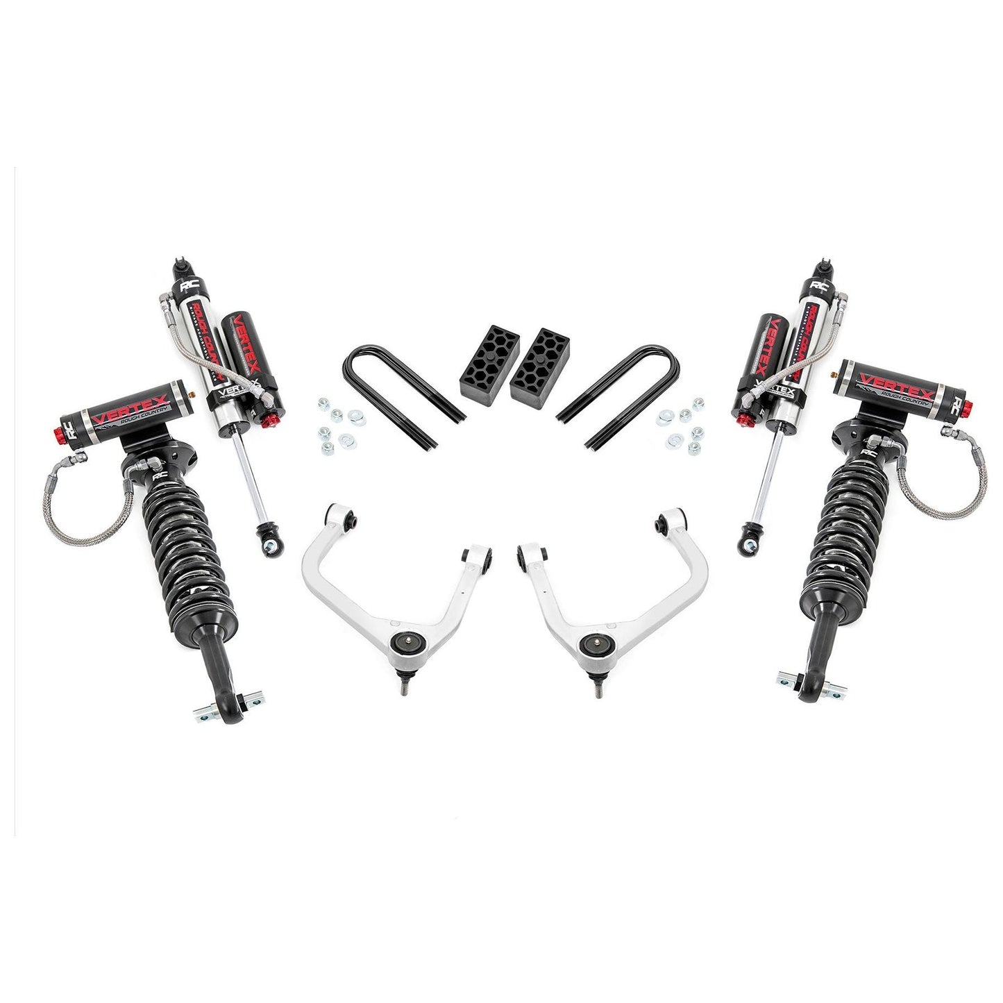 Rough Country Vertex Coilovers w/Vertex Shocks 3.5 Inch Lift Kit I 28250
