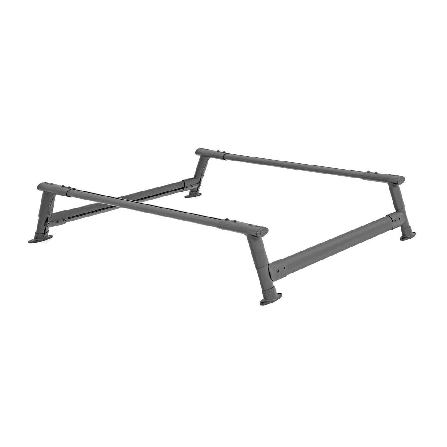 ROUGH COUNTRY Bed Rack | Half Rack | Aluminum | Chevy Silverado 1500 2WD/4WD (2019-2026 & Refresh) | 10204