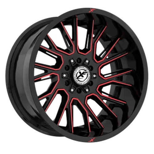 XF OFFROAD XF-230 Black Machined Red