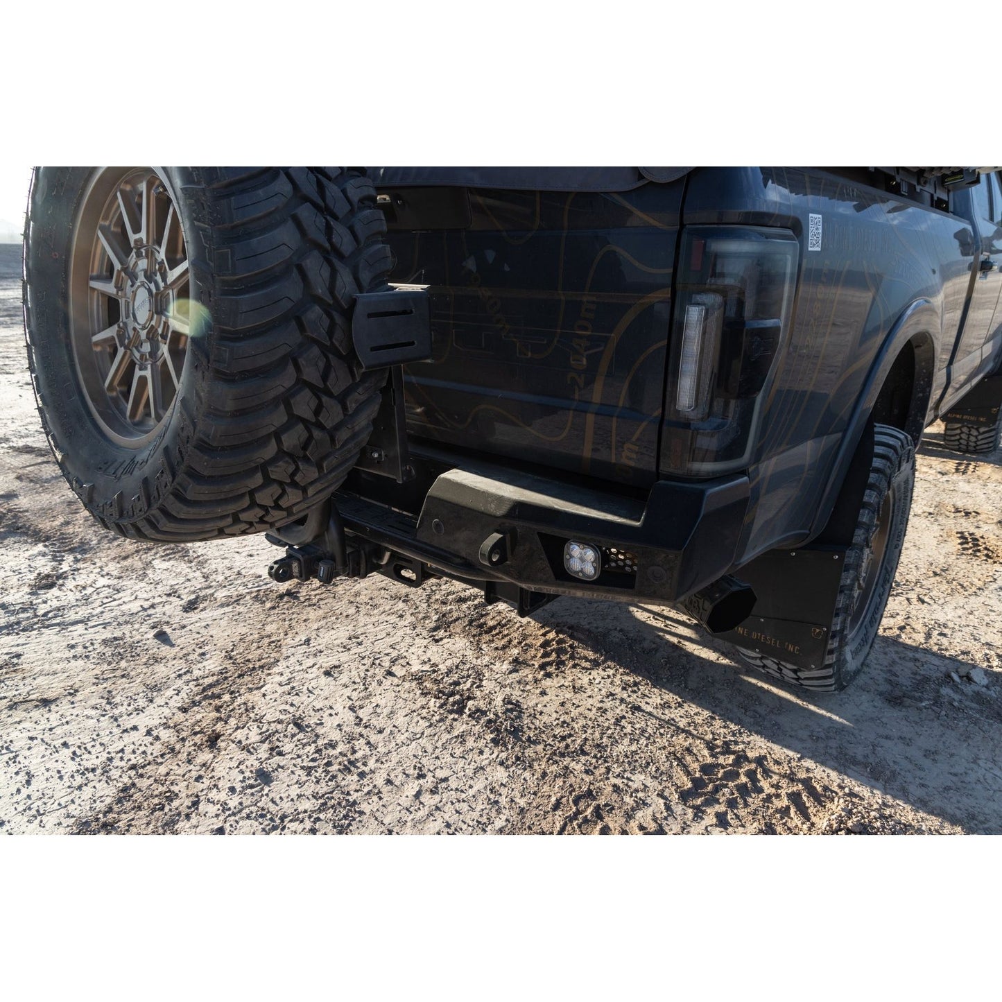 Body Armor 4x4 2017-2022 FORD F-250/F-350/F-450/F-550 SUPER DUTY AMBUSH REAR BUMPER FD-3166