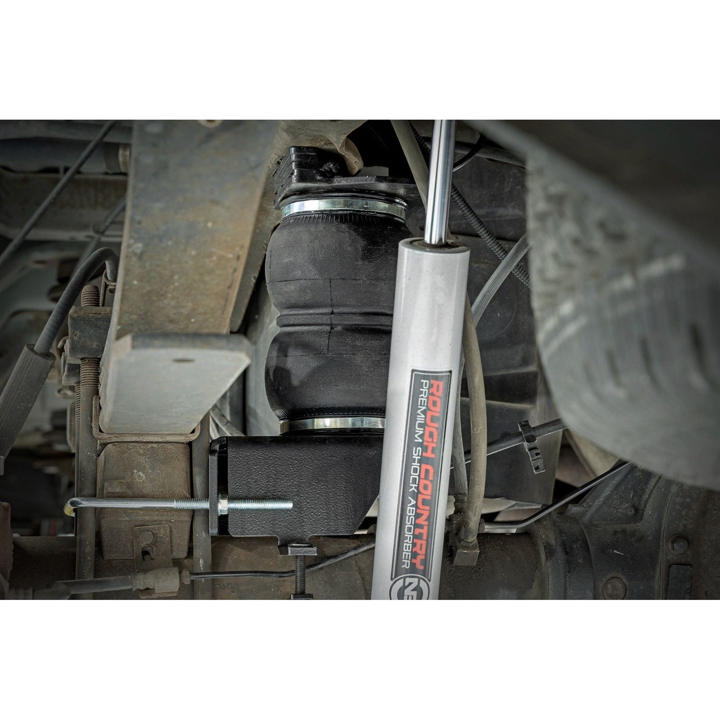 Rough Country with Onboard Air Compressor & Wireless Remote Air Spring Kit I 10023WC