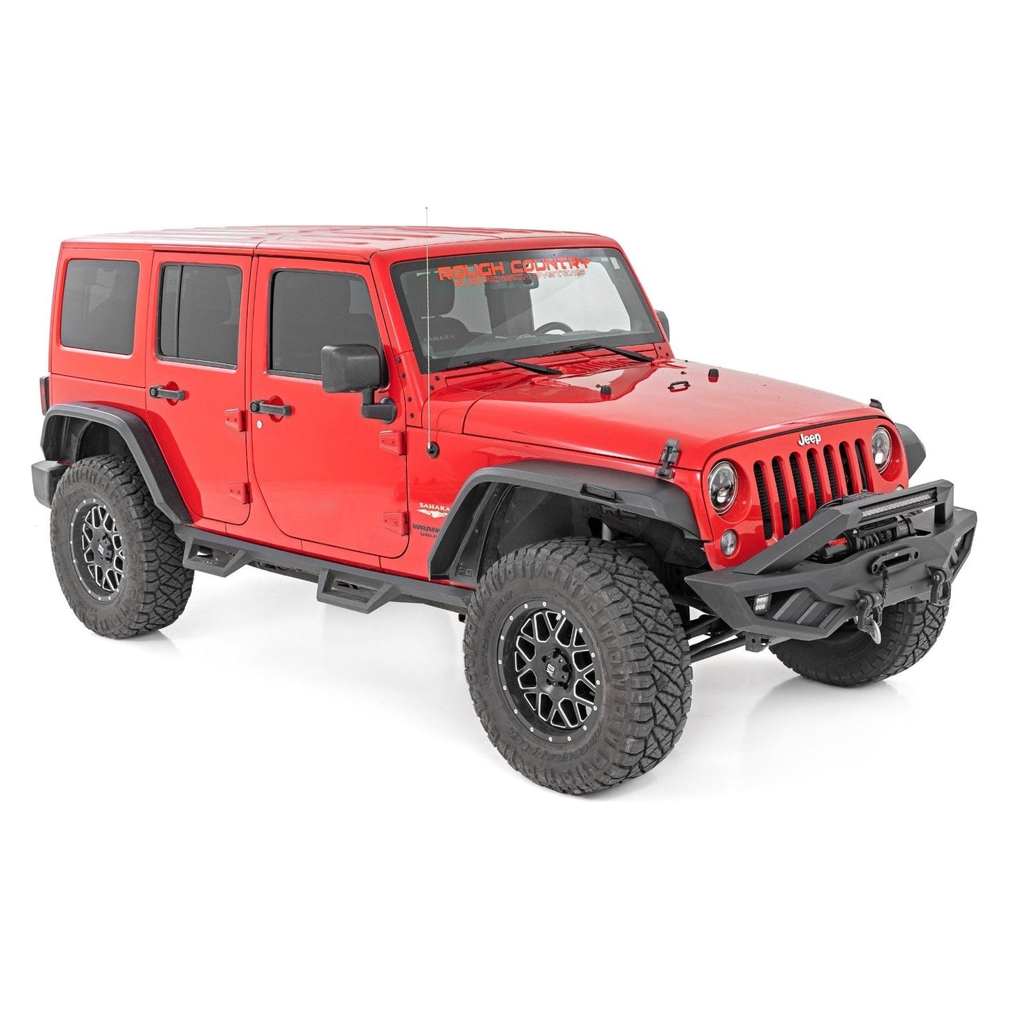 Rough Country High Clearance LED Flat Fender Flare Kit I 99037