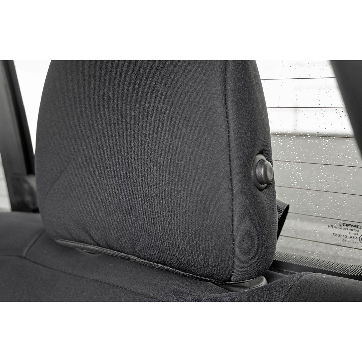 ROUGH COUNTRY Seat Covers |Bucket Seats | FR & RR | Ram 1500 2WD/4WD (2019-2025) | 91041