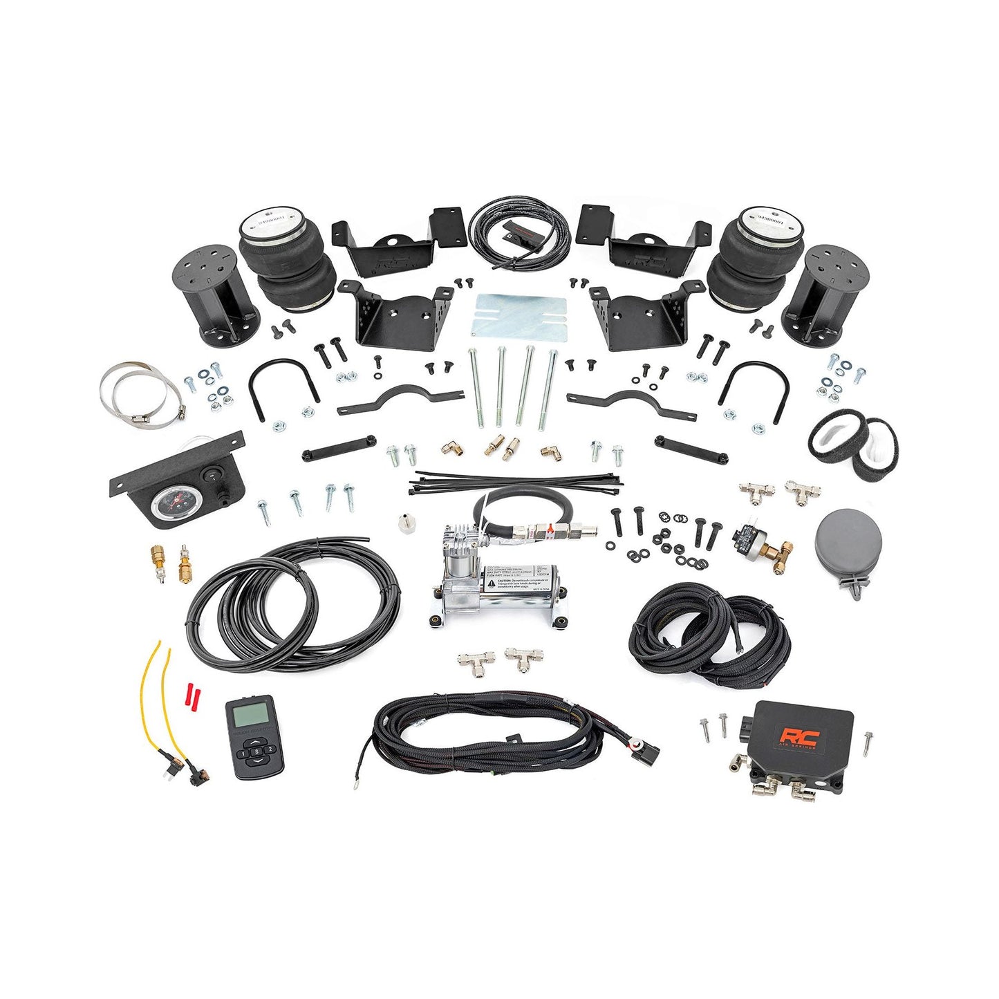 Rough Country with Onboard Air Compressor & Wireless Remote Air Spring Kit I 100347WC
