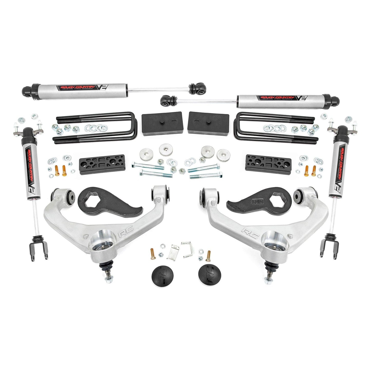 Rough Country V2 Monotube 3 Inch Lift Kit I 95870