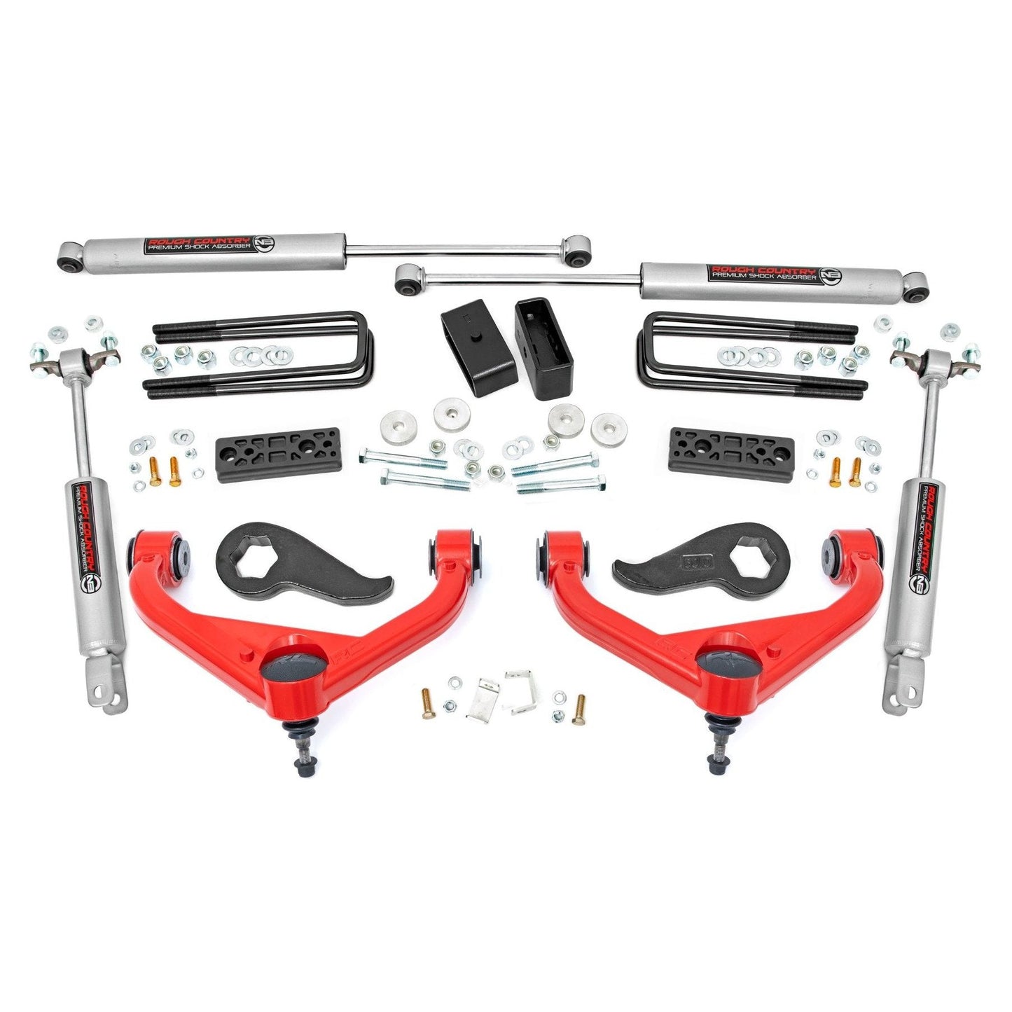 Rough Country M1 Monotube 3 Inch Lift Kit I 95640
