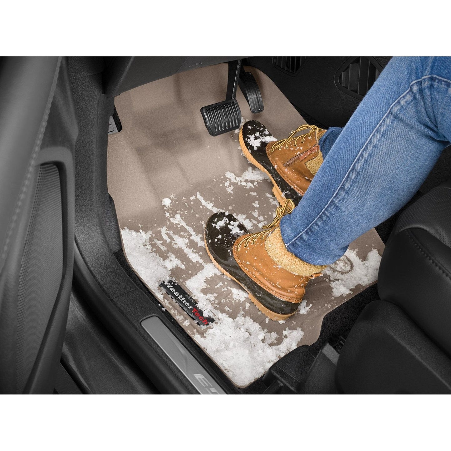 Weathertech Floor Liner (Black) for 2024 Jeep Wrangler 2 Door Models 441313-1-3