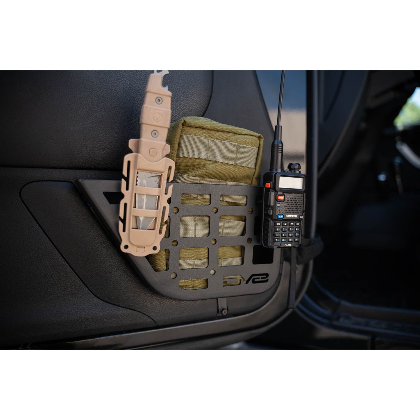 DV8 Off-Road 2011-2018 Jeep Wrangler JK | Slim Front Door Molle Pockets C3| MPJK-07