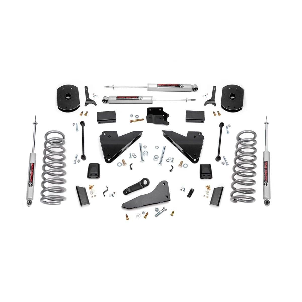 ROUGH COUNTRY 5 Inch Lift Kit | FR Diesel Coil | Radius Arm Drop | Ram 2500 4WD (2014-2018) | 36520