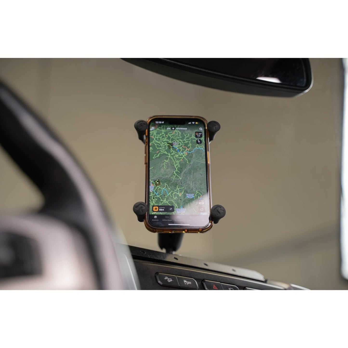 DV8 Off-Road 2015-2020 F-150 & 2017-2021 F-250/350 | Digital Device Dash Mount C3| DMFF-01