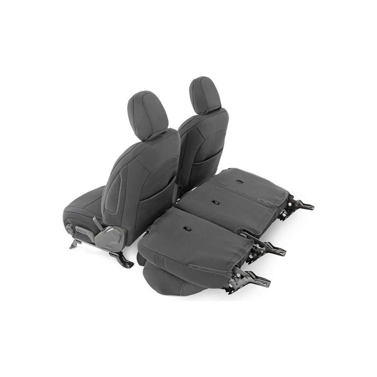 Rough Country 4-Door Models w/o Rear Arm Rest Seat Covers I 91010