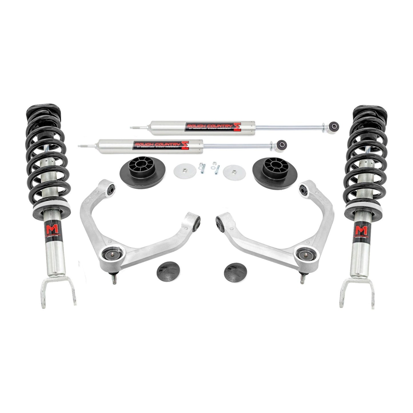 Rough Country M1 Struts w/M1 Rear Shocks 3.5 Inch Lift Kit I 31440