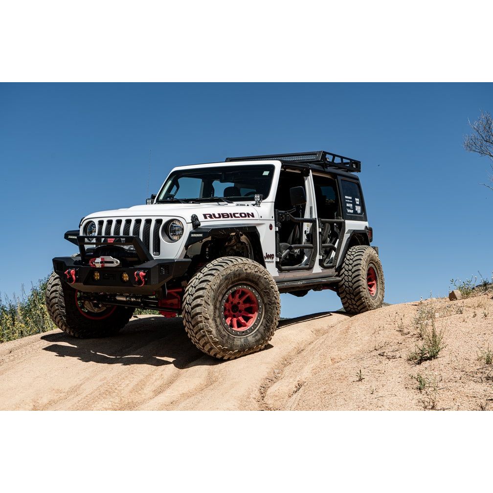 Body Armor 4x4 2018-2024 JEEP WRANGLER JL & GLADIATOR JT TUBE DOORS FRONT, PAIR JL-6154