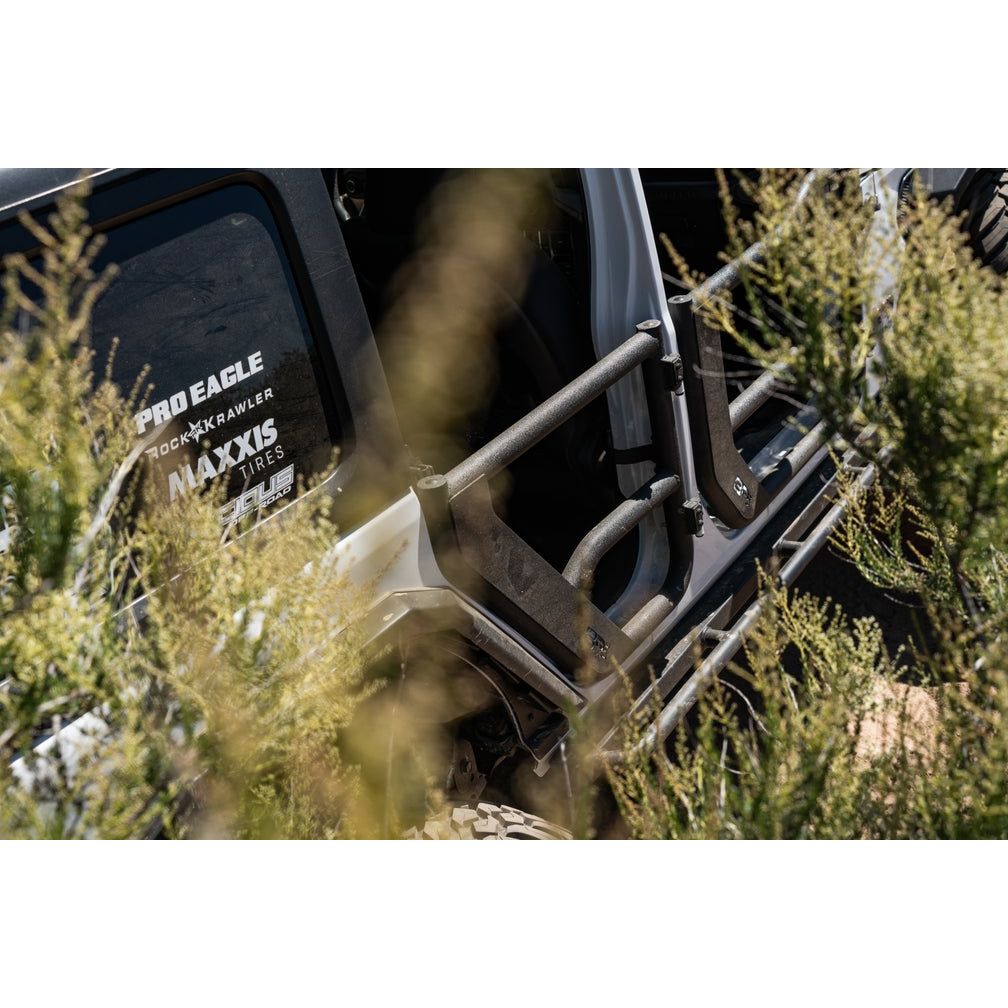 Body Armor 4x4 2018-2024 JEEP WRANGLER JL & GLADIATOR JT TUBE DOORS REAR, PAIR JL-6155