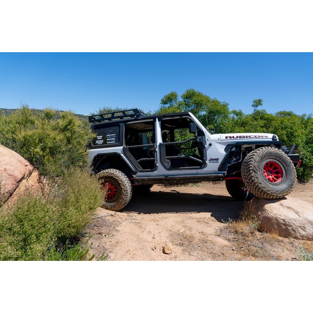 Body Armor 4x4 2018-2024 JEEP WRANGLER JL & GLADIATOR JT TUBE DOORS REAR, PAIR JL-6155