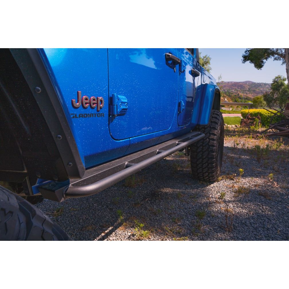Body Armor 4x4 2019-2024 JEEP GLADIATOR JT 4 DOOR ROCKCRAWLER SIDE STEPS JT-4121