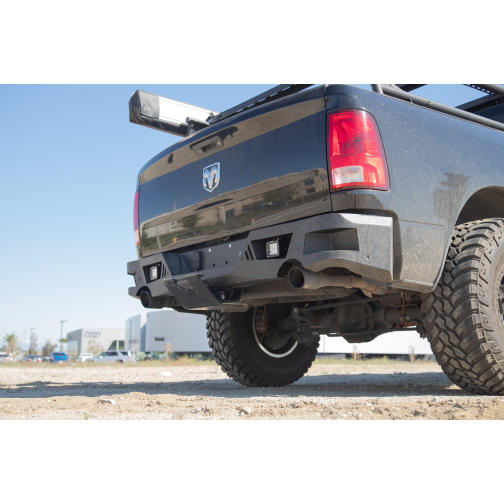 Body Armor 4x4 2009-2018 DODGE RAM 1500 ECO SERIES REAR BUMPER FITS DUAL REAR EXHAUST ONLY DG-2964