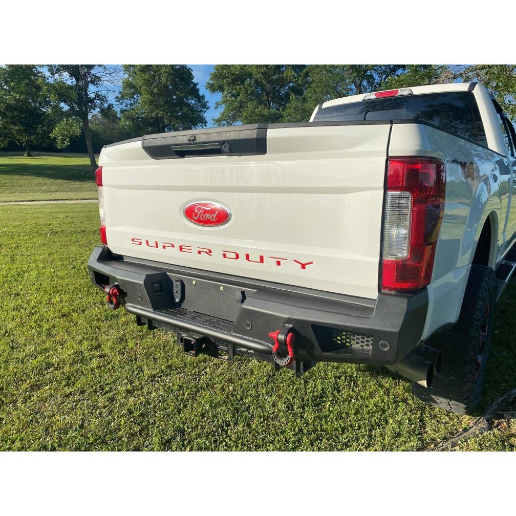 Body Armor 4x4 2017-2022 FORD F-250/F-350/F-450/F-550 SUPER DUTY AMBUSH REAR BUMPER FD-3166
