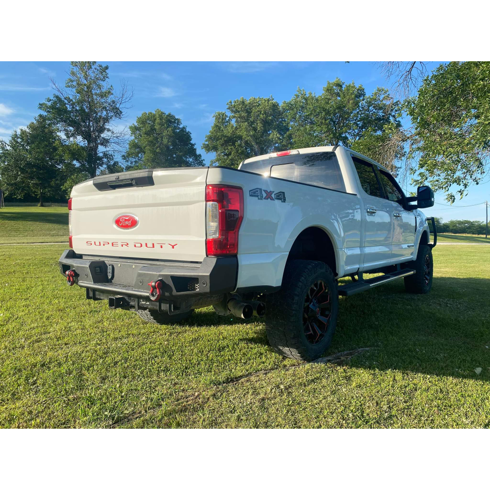 Body Armor 4x4 2017-2022 FORD F-250/F-350/F-450/F-550 SUPER DUTY AMBUSH REAR BUMPER FD-3166