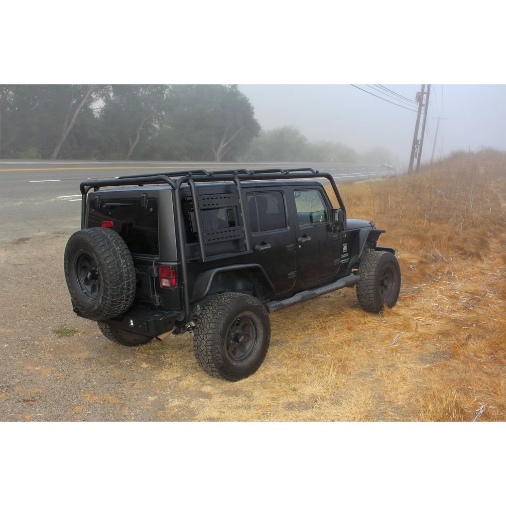 Body Armor 4x4 2007-2018 JEEP WRANGLER JK 4 DOOR CARGO ROOF RACK JK-7100