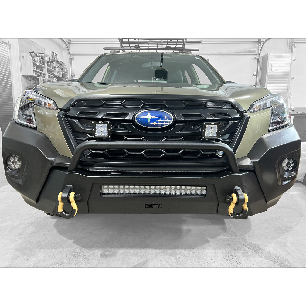 Body Armor 4x4 2019-2024 SUBARU FORESTER HILINE FRONT WINCH BUMPER SU-19340