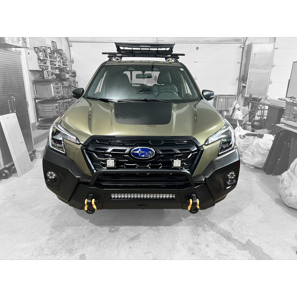 Body Armor 4x4 2019-2024 SUBARU FORESTER HILINE FRONT WINCH BUMPER SU-19340