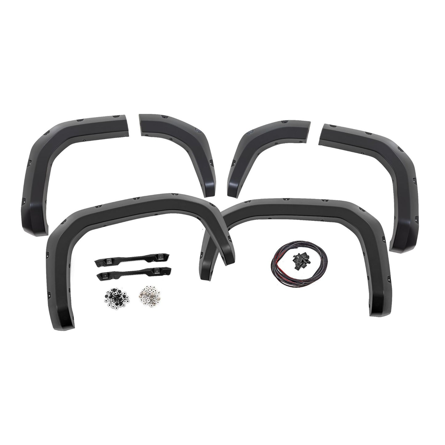 ROUGH COUNTRY Fender Flares | 089 Wind Chill Pearl | Toyota 4Runner 2WD/4WD (2025) | F-T12511-089