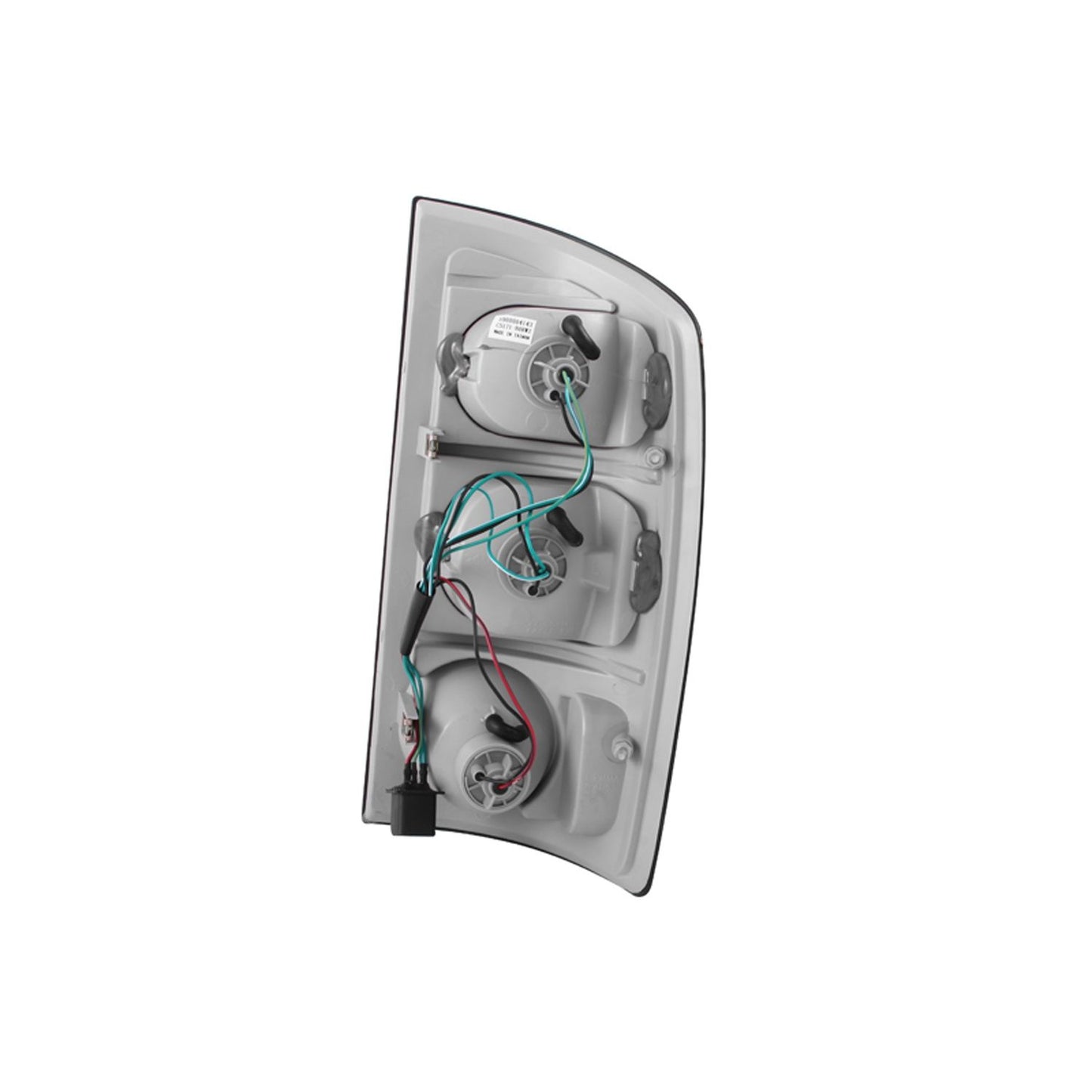 Anzo USA | Tail Light Assembly Clear Lens Chrome Housing Pair | Fits Ram 1500 | 211043